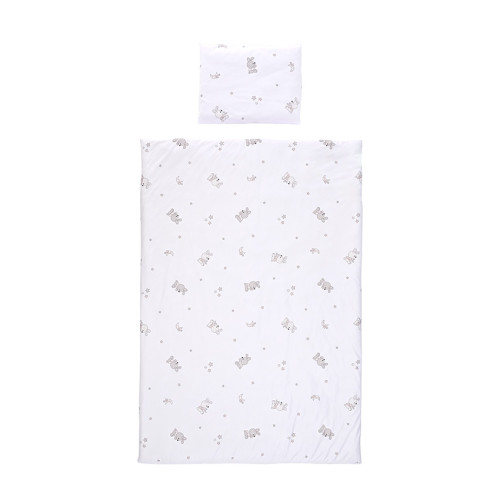 LORELLI ΣΕΤ ΠΡΟΙΚΑΣ ΜΩΡΟΥ 5 ΤΕΜ 140/70 COSY LITTLE RABBITS GREY 10420066601