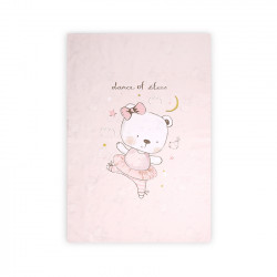 LORELLI ΠΑΠΛΩΜΑΤΟΘΗΚΗ 140/95CM BALLERINA BEAR PINK 20051335101