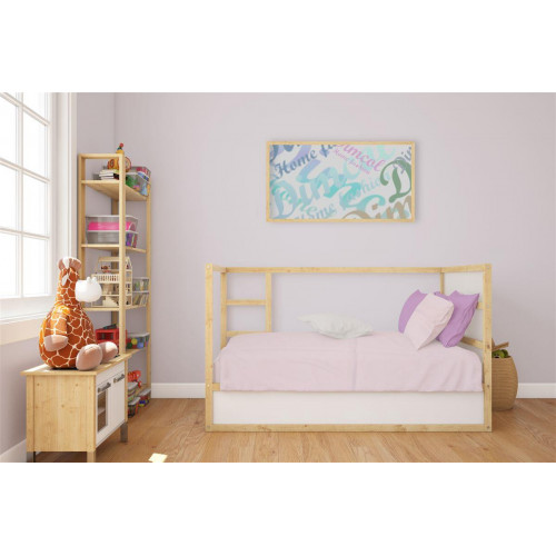Dimcol Σεντόνια Σετ 3 τεμ bebe Solid 506 120X160 Light Purple 100% Cotton 31122221006