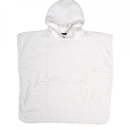 Dimcol Πόντσο Κολυμβητηρίου kids 60X120 Λευκό 100% Cotton 32123165003