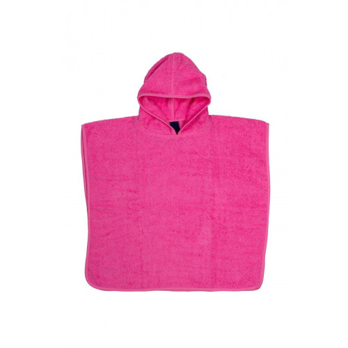 Dimcol Πόντσο Κολυμβητηρίου kids 60X120 Ροζ 100% Cotton 32123165004