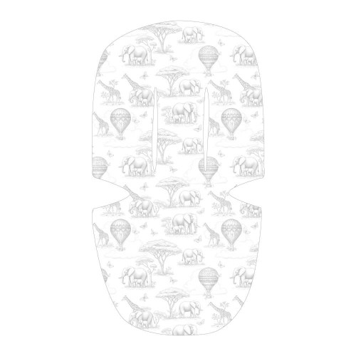 BEBE STARS ΜΑΛΑΚΟ ΣΤΡΩΜΑΤΑΚΙ ΚΑΡΟΤΣΙΟΥ SAFARI 20-213