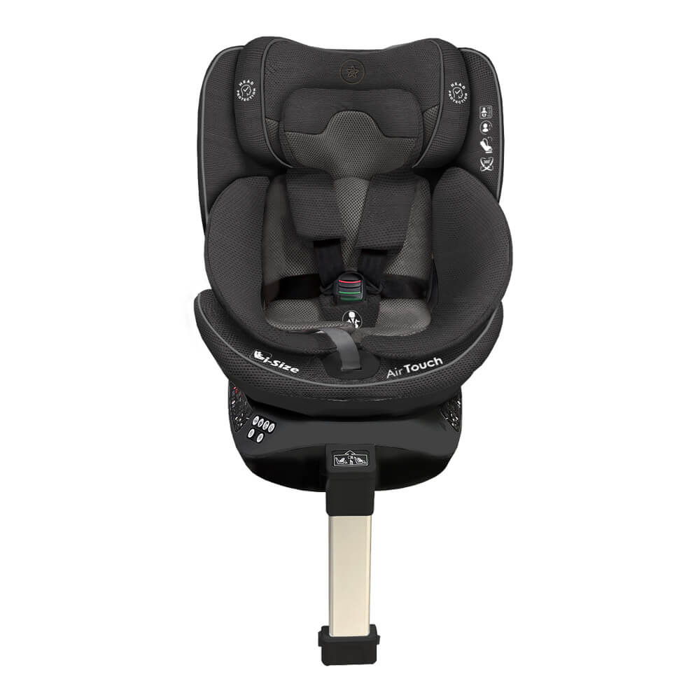 BEBE STARS ΚΑΘΙΣΜΑ ΑΥΤΟΚΙΝΗΤΟΥ AIR TOUCH I-SIZE 360° 40-150cm BLACK 925-187