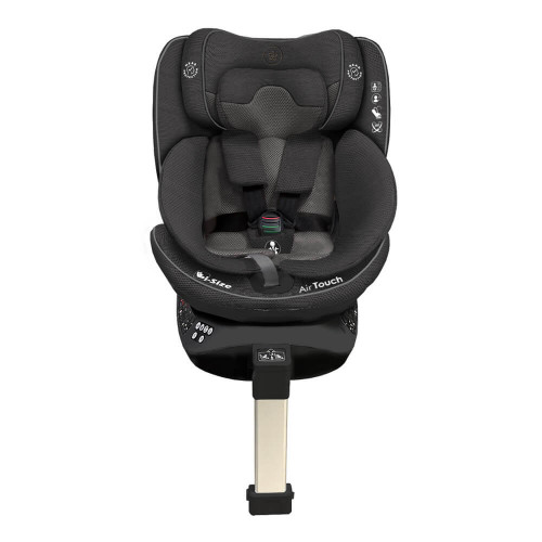 BEBE STARS ΚΑΘΙΣΜΑ ΑΥΤΟΚΙΝΗΤΟΥ AIR TOUCH I-SIZE 360° 40-150cm BLACK 925-187