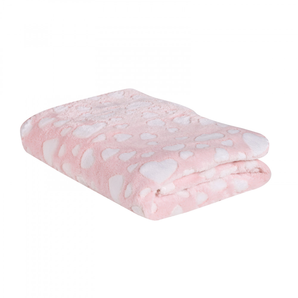 DAS BABY ΚΟΥΒΕΡΤΑ FLEECE ΑΓΚΑΛΙΑΣ RELAX 4907 PINK