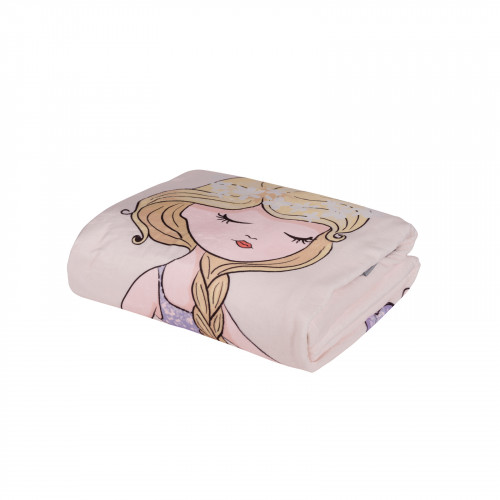 DAS BABY ΚΟΥΒΕΡΤΑ FLEECE ΑΓΚΑΛΙΑΣ FUN 4913 LILAC, PINK